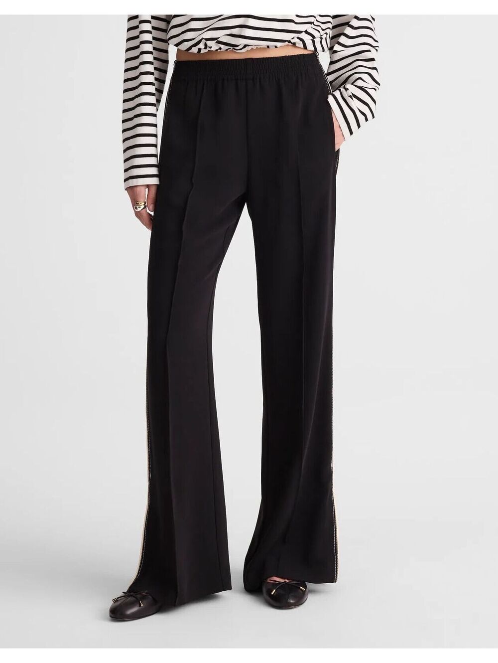 NWT Madewell Pull-On Bootcut Track Pant -‎ Size XXS - MSRP $118